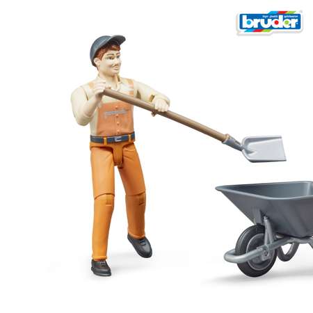 Фигурка Bruder работник коммунальной службы