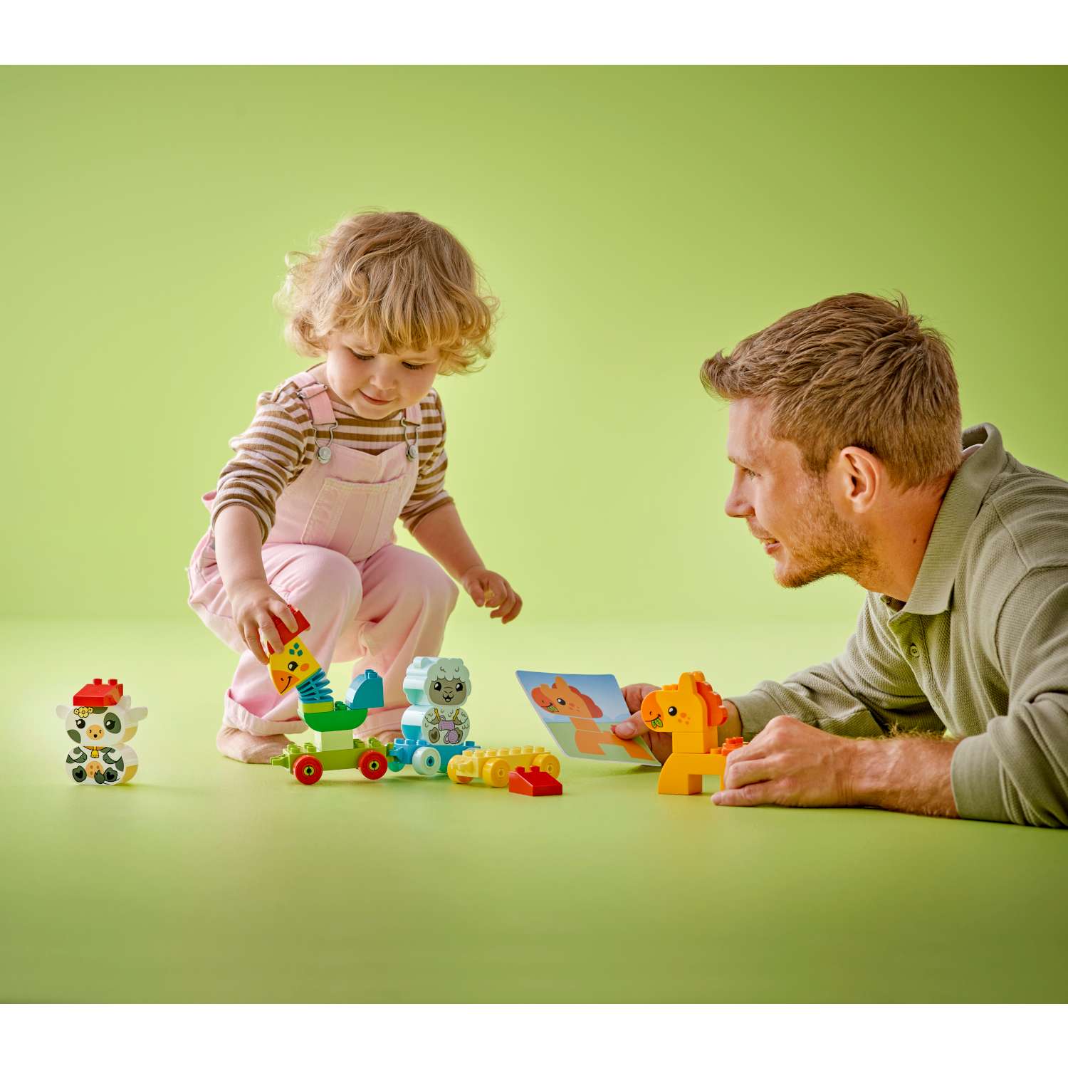 Конструктор LEGO DUPLO Поезд с животными 19 дет. - фото 8