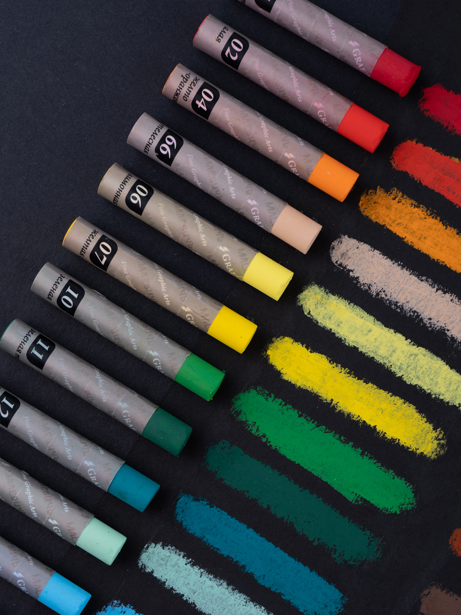 Пастель масляная Малевичъ 24 шт. - фото 12