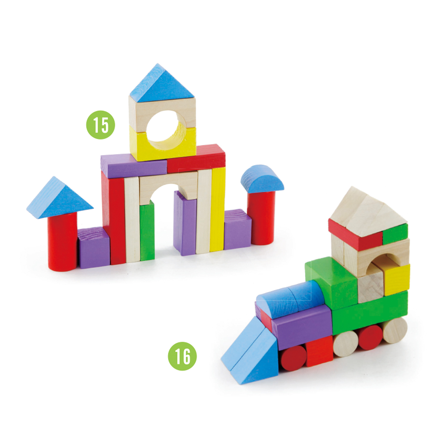 Игрушка New Classic Toys кубики - фото 13