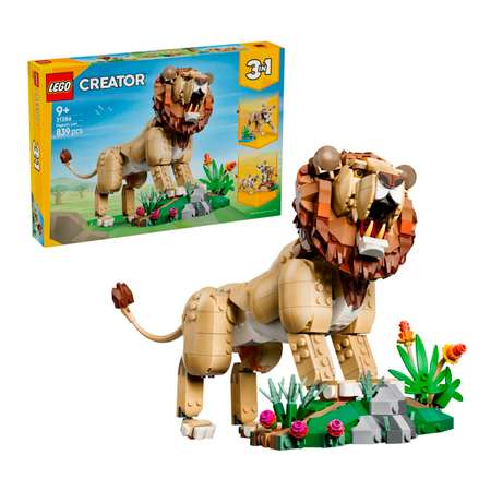 Конструктор LEGO Creator Дикие животные Лев 839 дет.