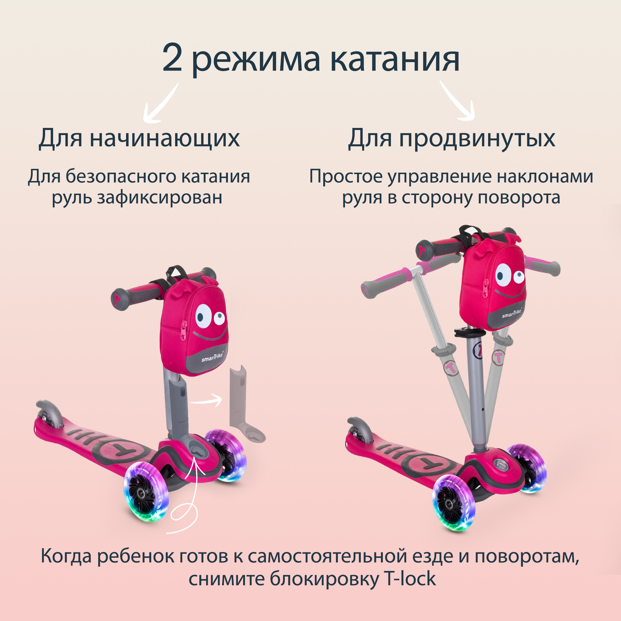 Самокат SmarTrike трехколесный - фото 7