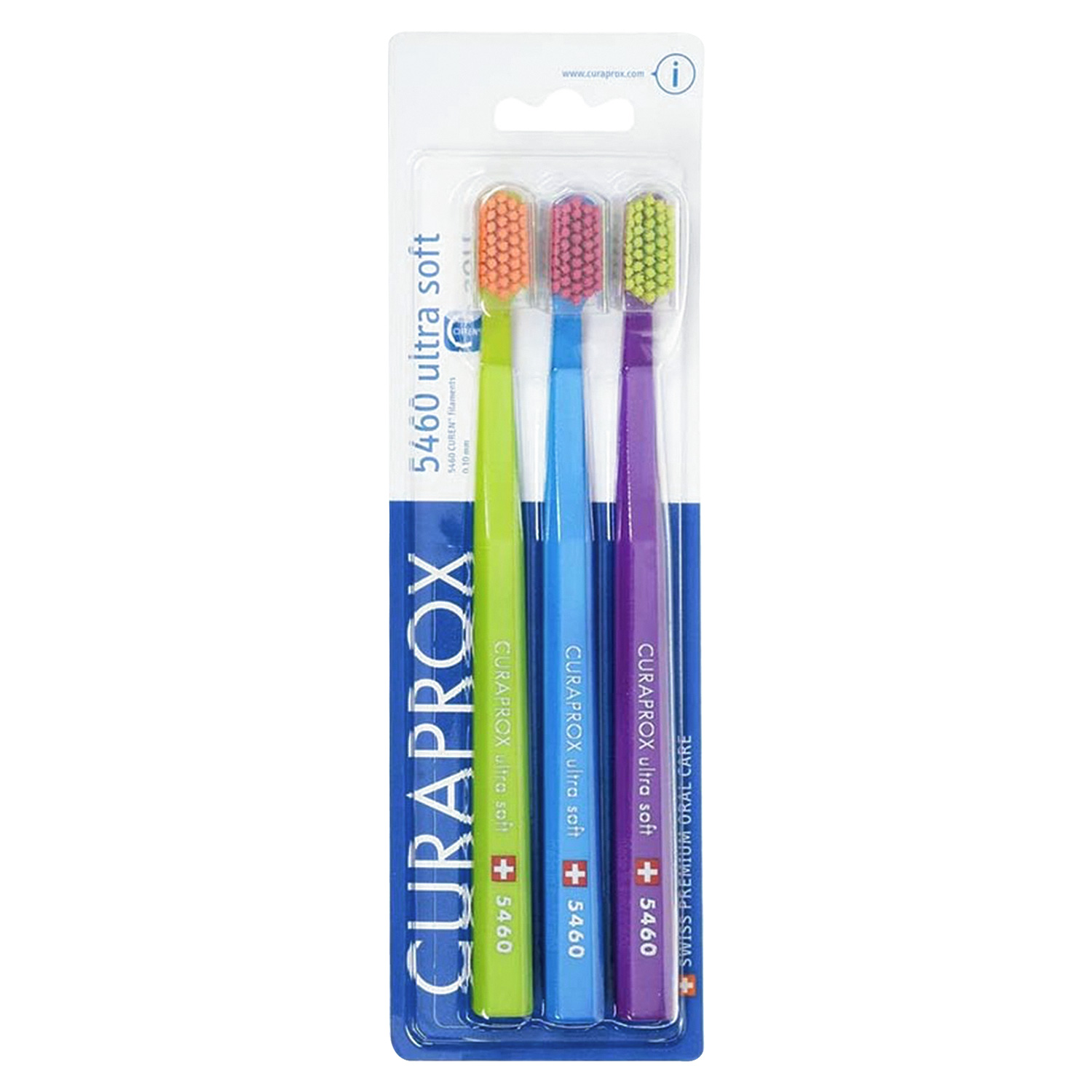 Зубная щетка классическая Curaprox 3 шт. - фото 1
