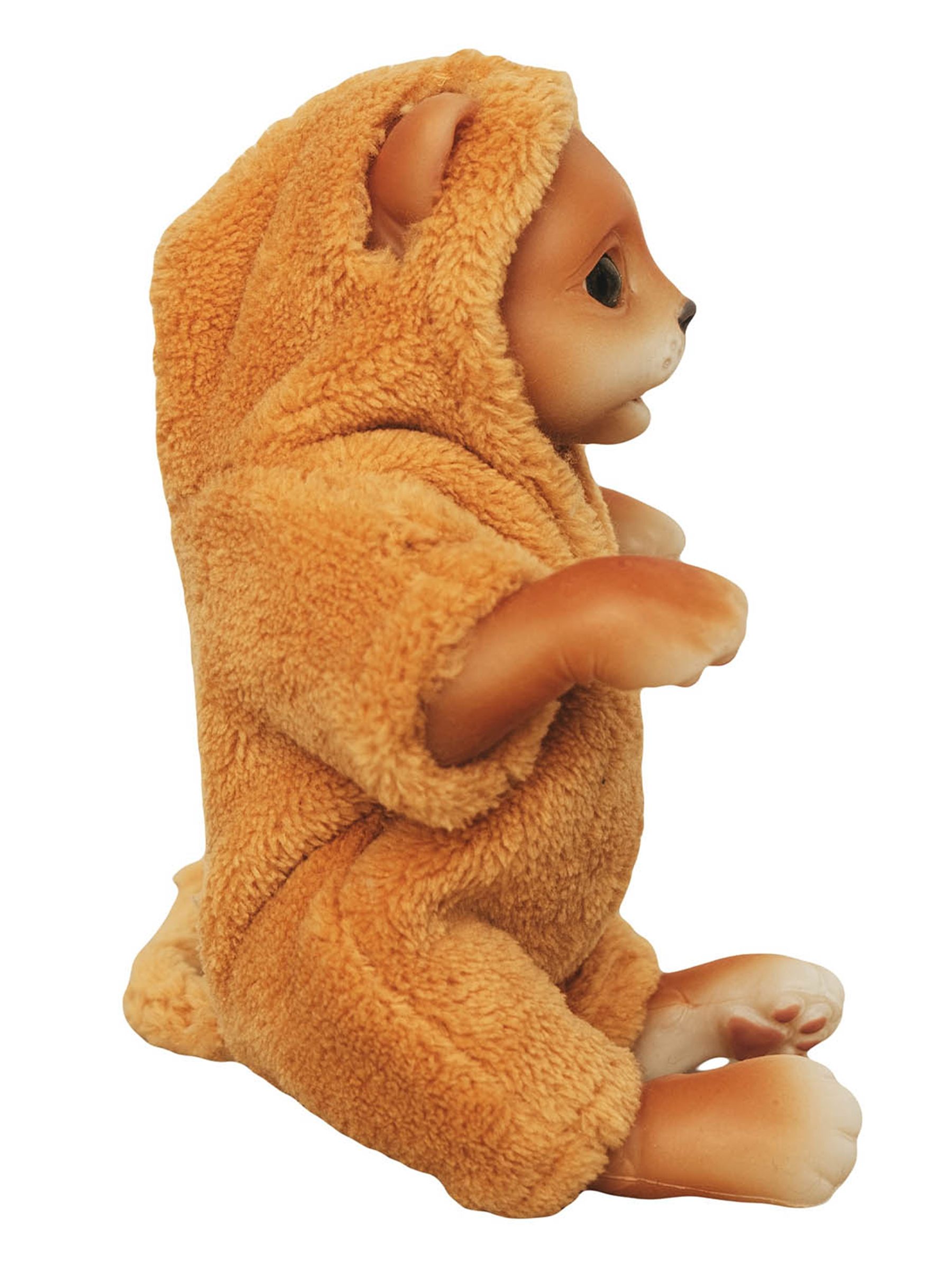 Кукла мини Magic Manufactory Magic Pets Кот реборн рыжий высота 19 см 4631175965854 - фото 8