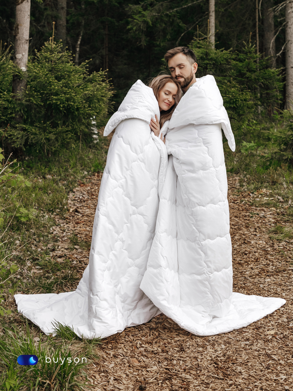 Одеяло buyson BuyNature 172 x 205 см хлопок - фото 10