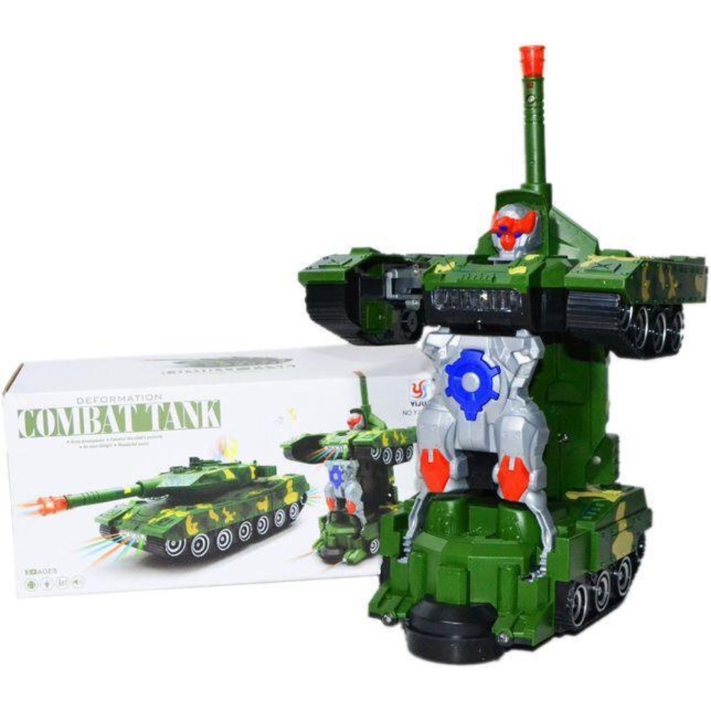 Игрушка BalaToys робот Танк-трансформер - фото 1
