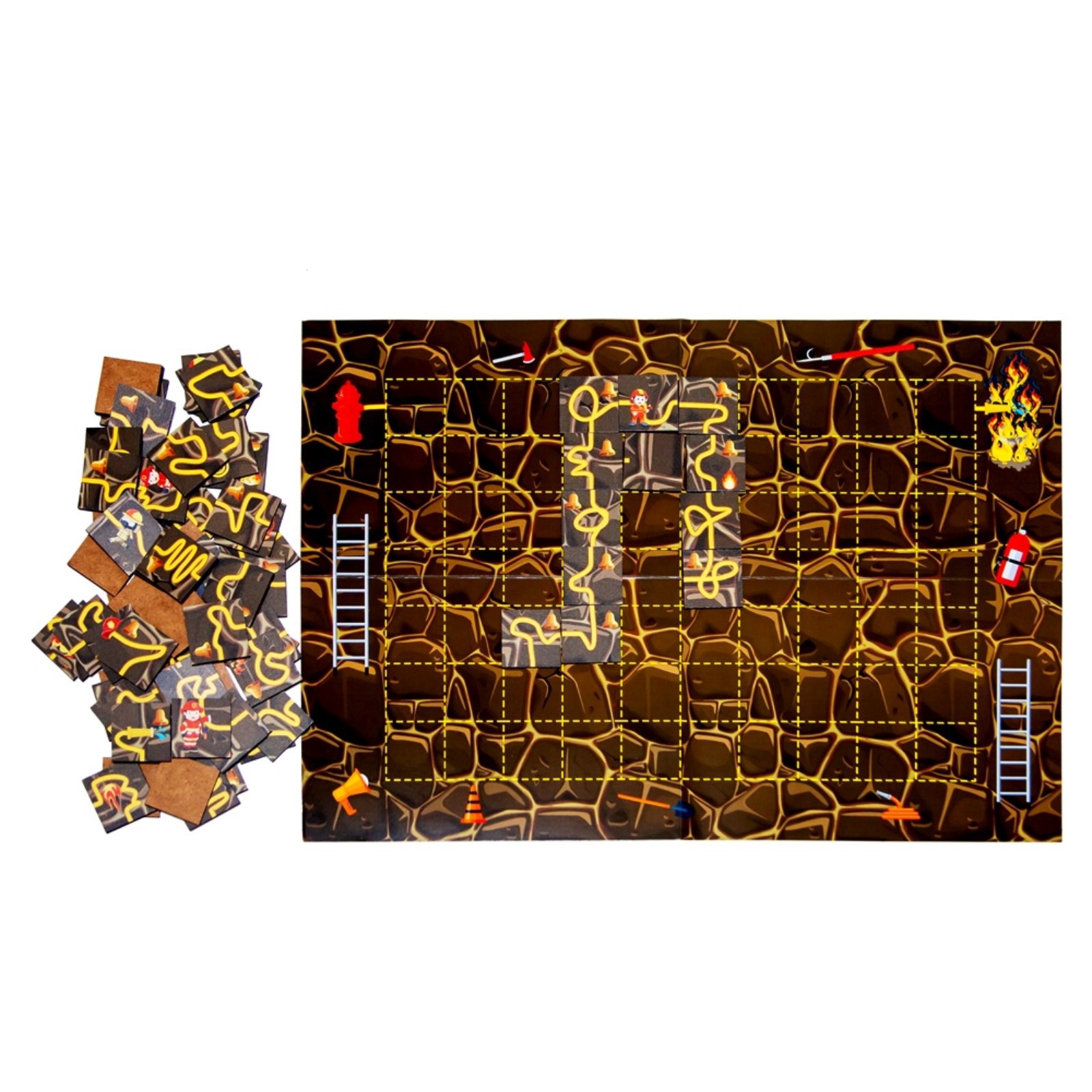 Настольная игра Sima-Land Пожар Тяни рукав - фото 4