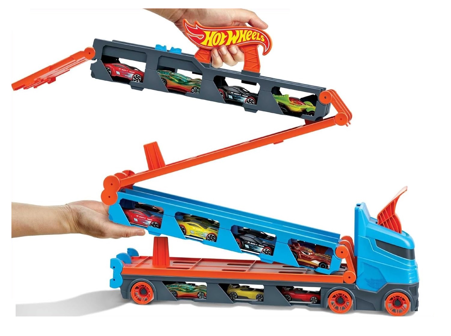 Набор игровой Hot Wheels Speedway Hauler HGH33 HGH33 - фото 4