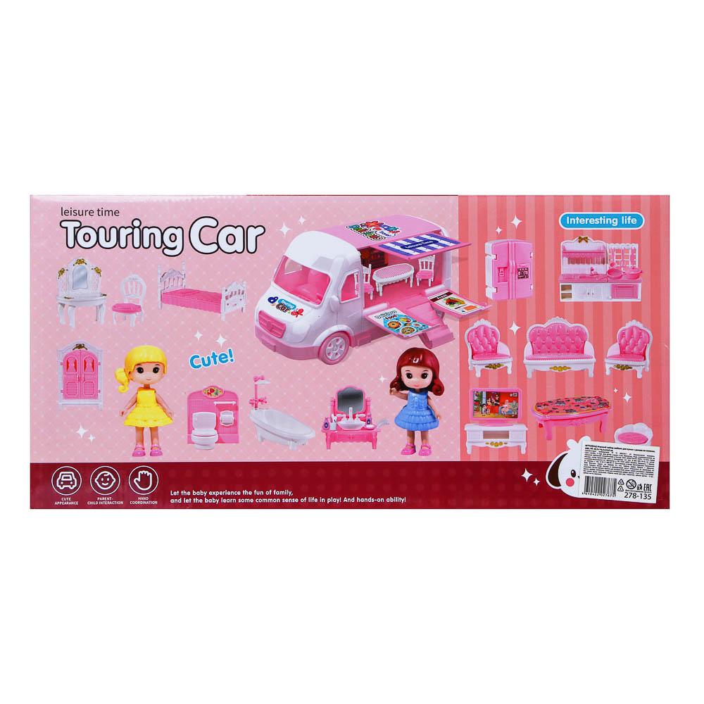 Домик для кукол Игроленд с мебелью 278-135 - фото 13