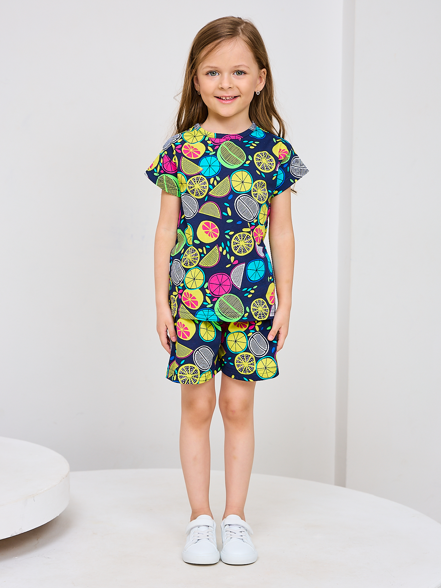 Футболка и шорты Mil Art kids 1902201547SUIT-SHORTS-LETO-BLACK - фото 2