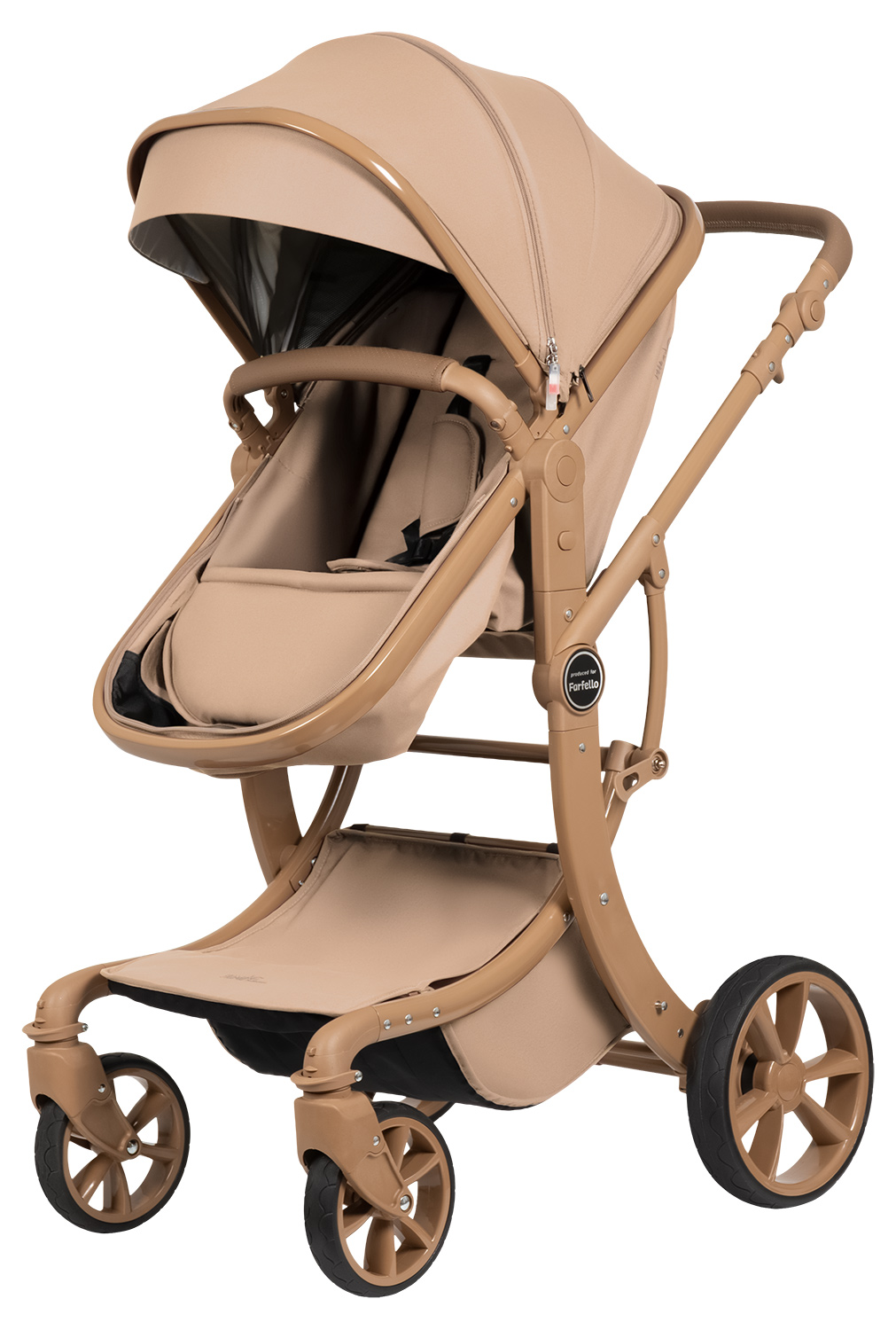 Коляска трансформер Aimile Авантюрист / Adventurer бежевый - фото 9