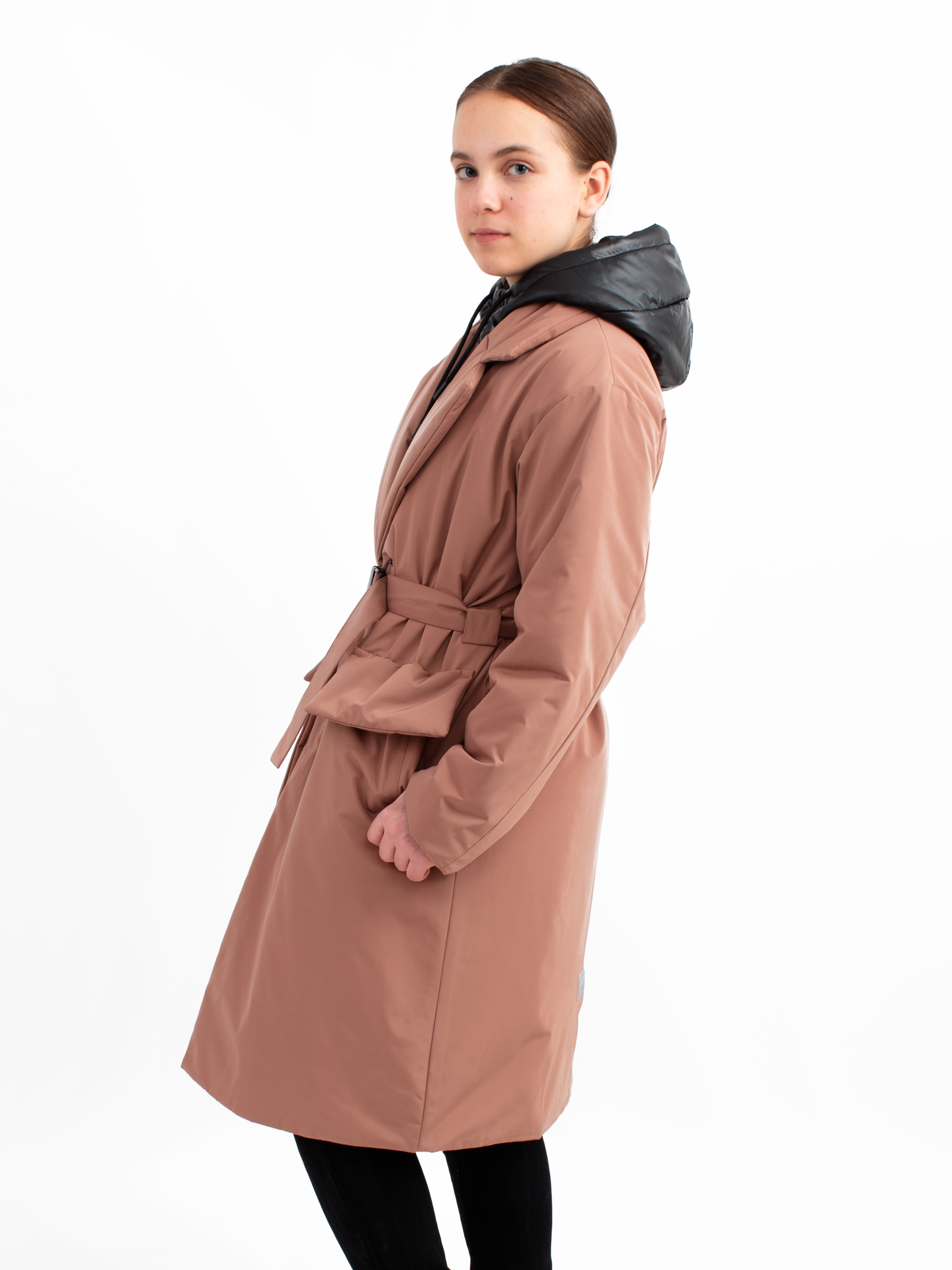 Пальто AllisZhuk 00_480/мокко - фото 9