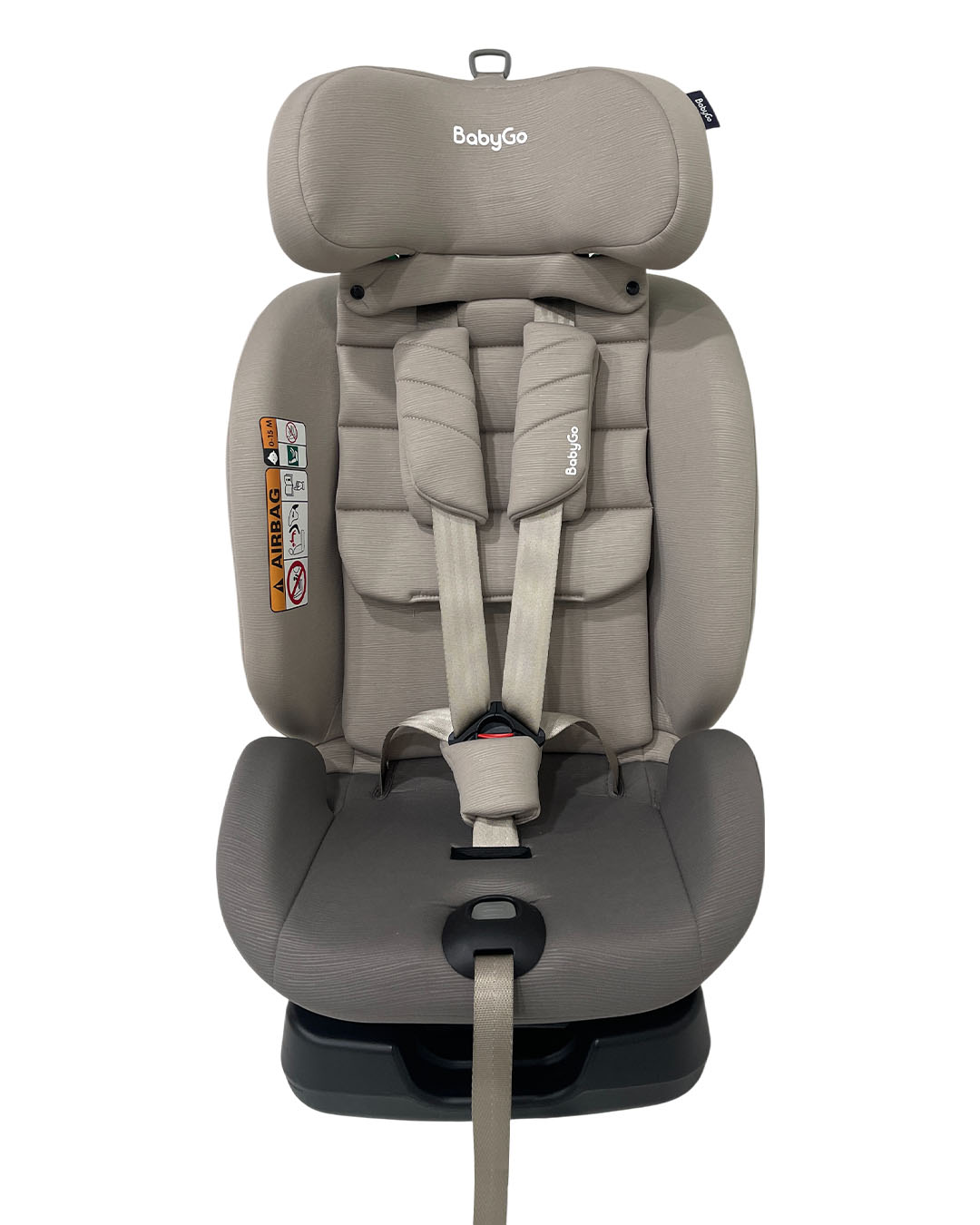 Автокресло BabyGo 4-Stage 0+/1/2/3 (0-36 кг) бежевый - фото 2