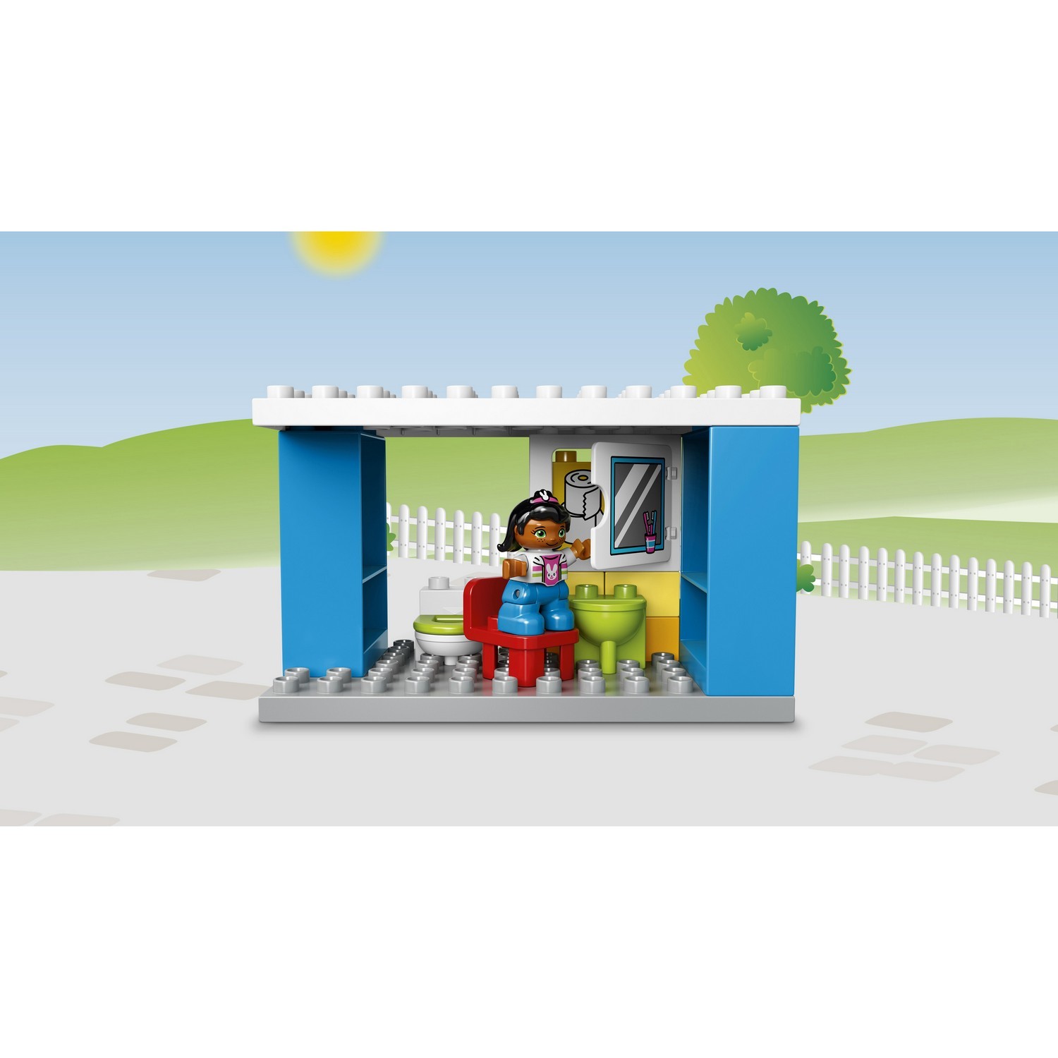 Конструктор LEGO DUPLO Семейный дом блочный - фото 6