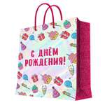 Пакет Феникс Презент С днем рождения 40.6*33*16см