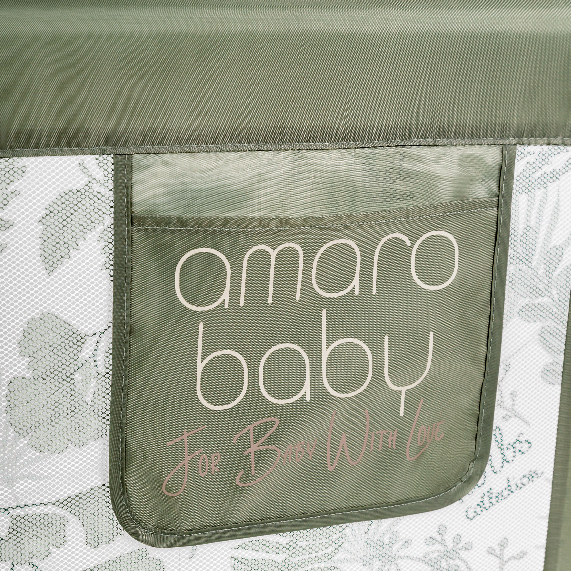 Барьер оливковый 150 см. AmaroBaby Safety of dreams - фото 5