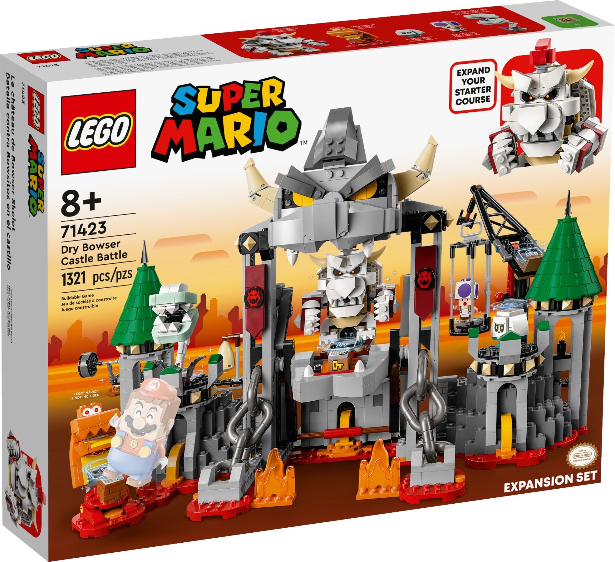 Конструктор LEGO Super Mario 71423 1321 дет. - фото 1