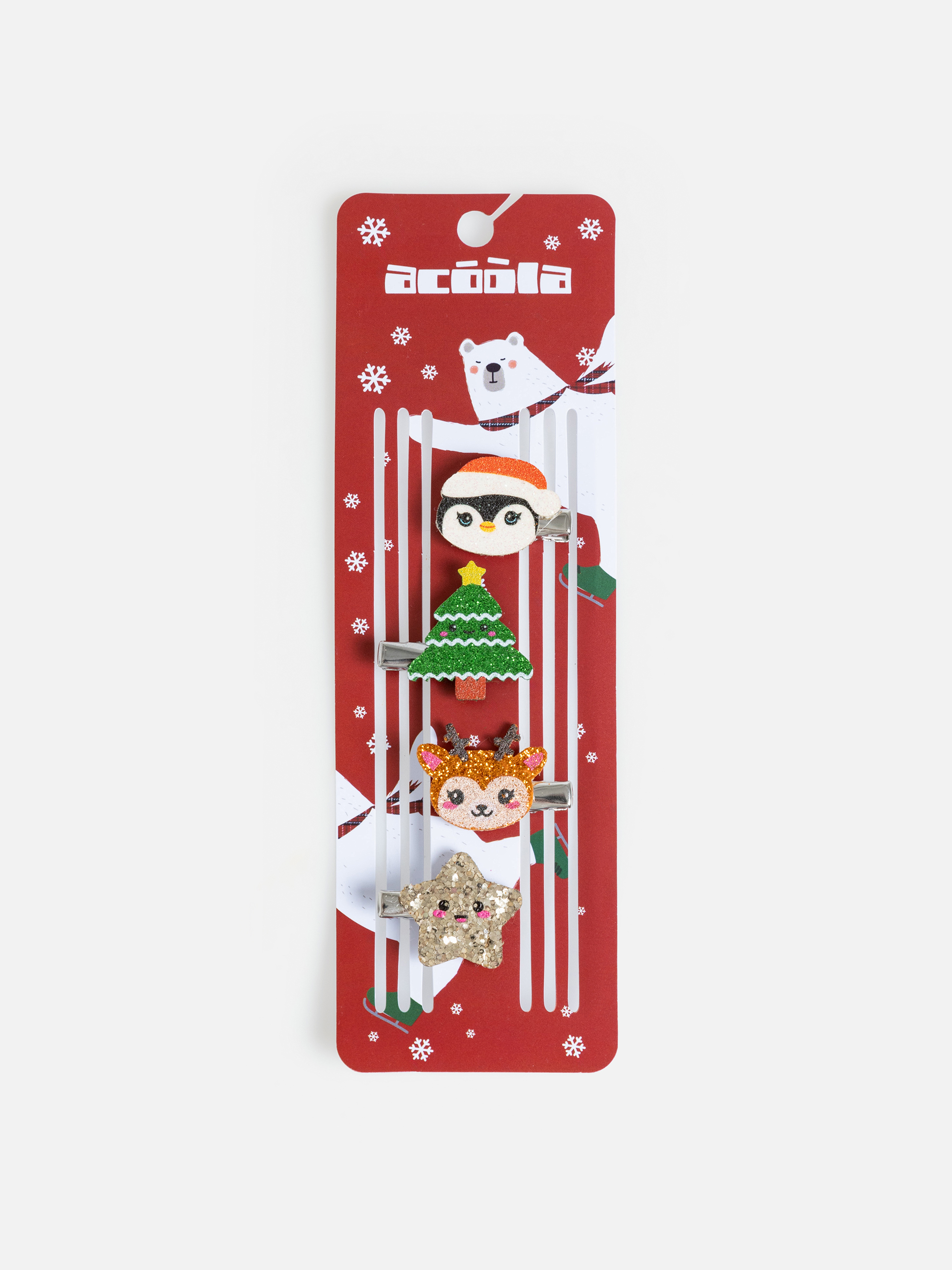 Заколки 4 шт Acoola 20206320594_0083300 - фото 3