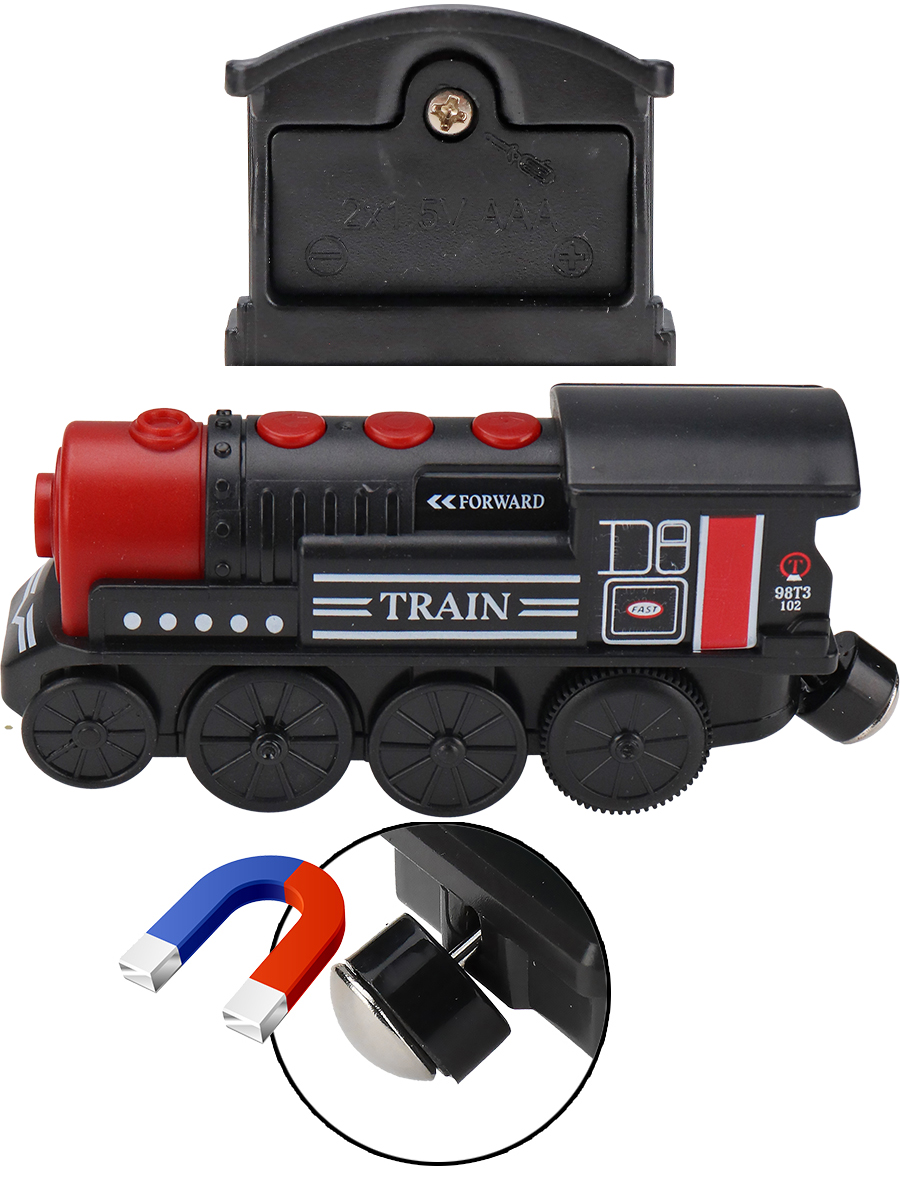 Набор железнодорожный Рыжий кот 94 см Y24891057 - фото 3