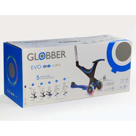 Самокат Globber трехколесный