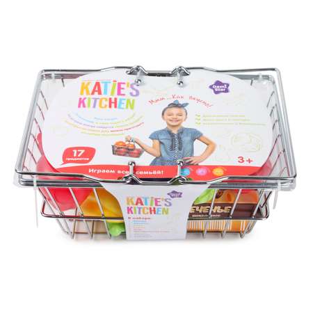 Игровой набор Demi Star продукты, тележки и корзинки, касса