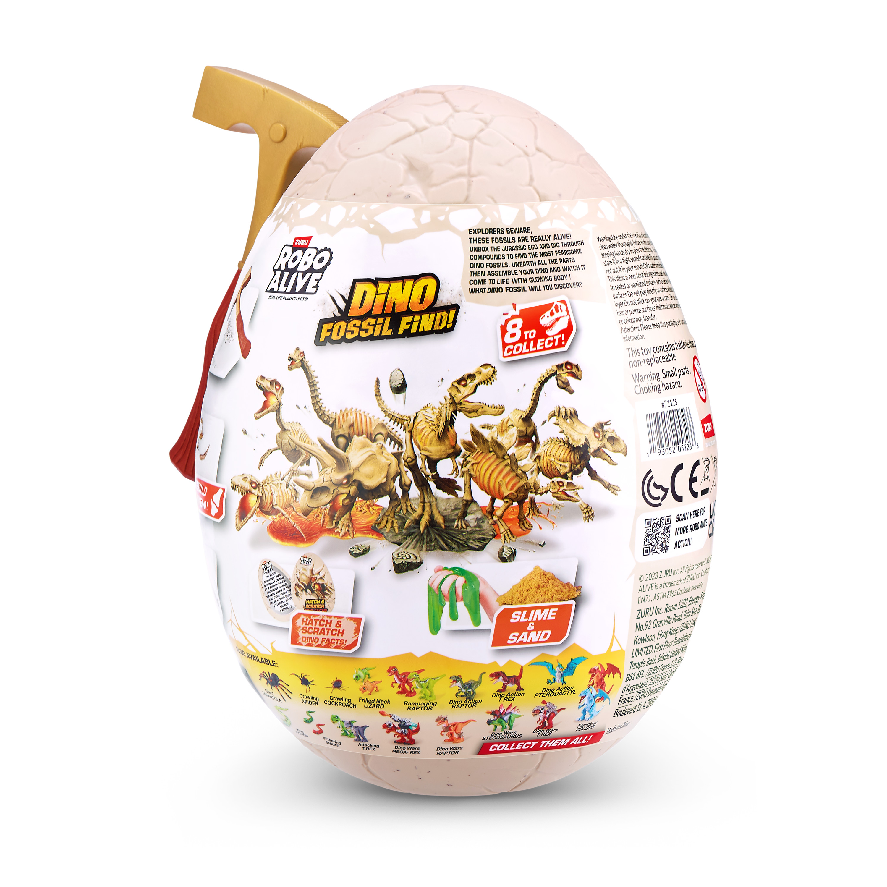 Набор для раскопок Zuru ROBO ALIVE Dino Fossil - фото 20