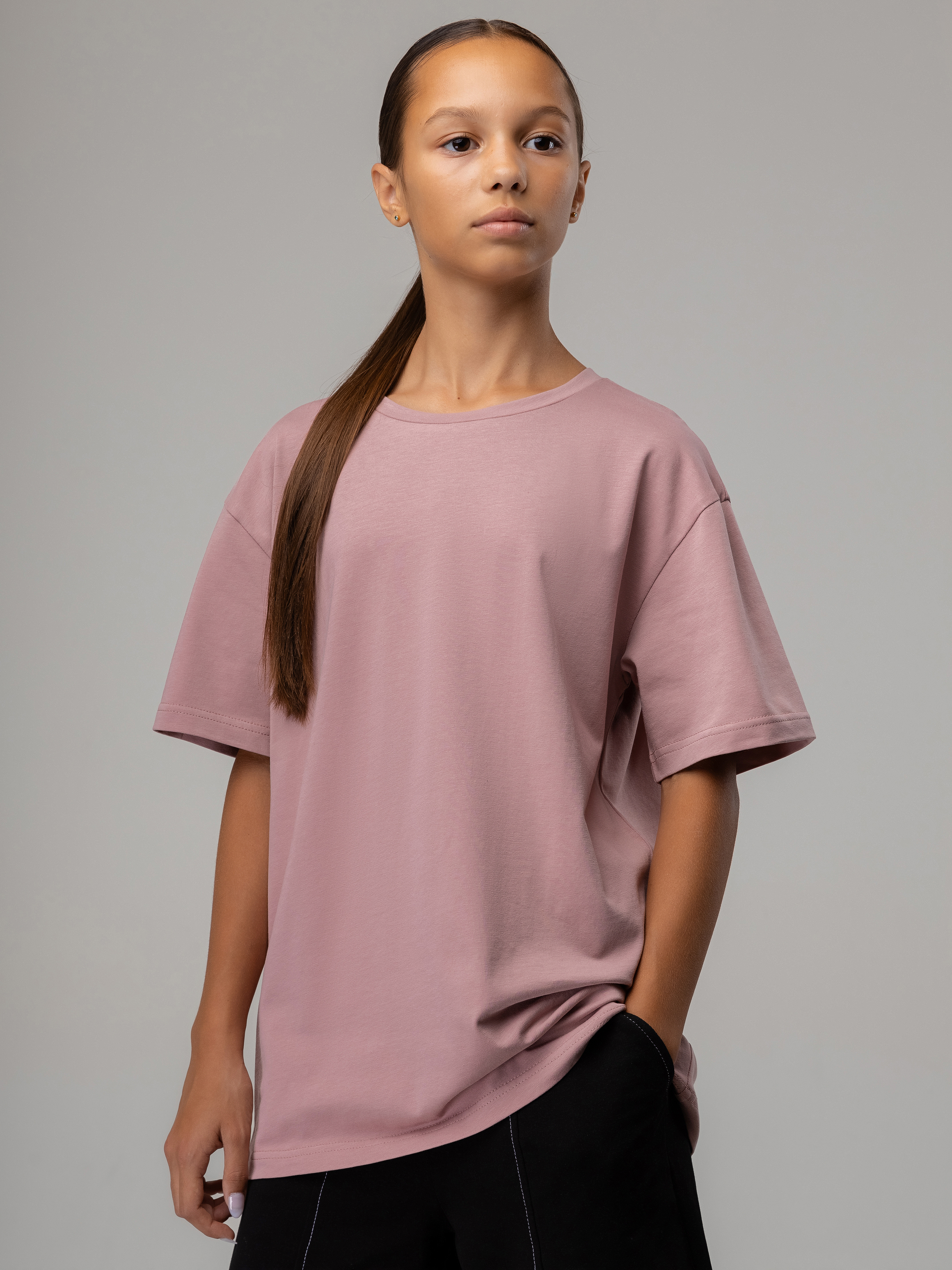 Футболка Bodo 36-61U_пыльный розовый - фото 1