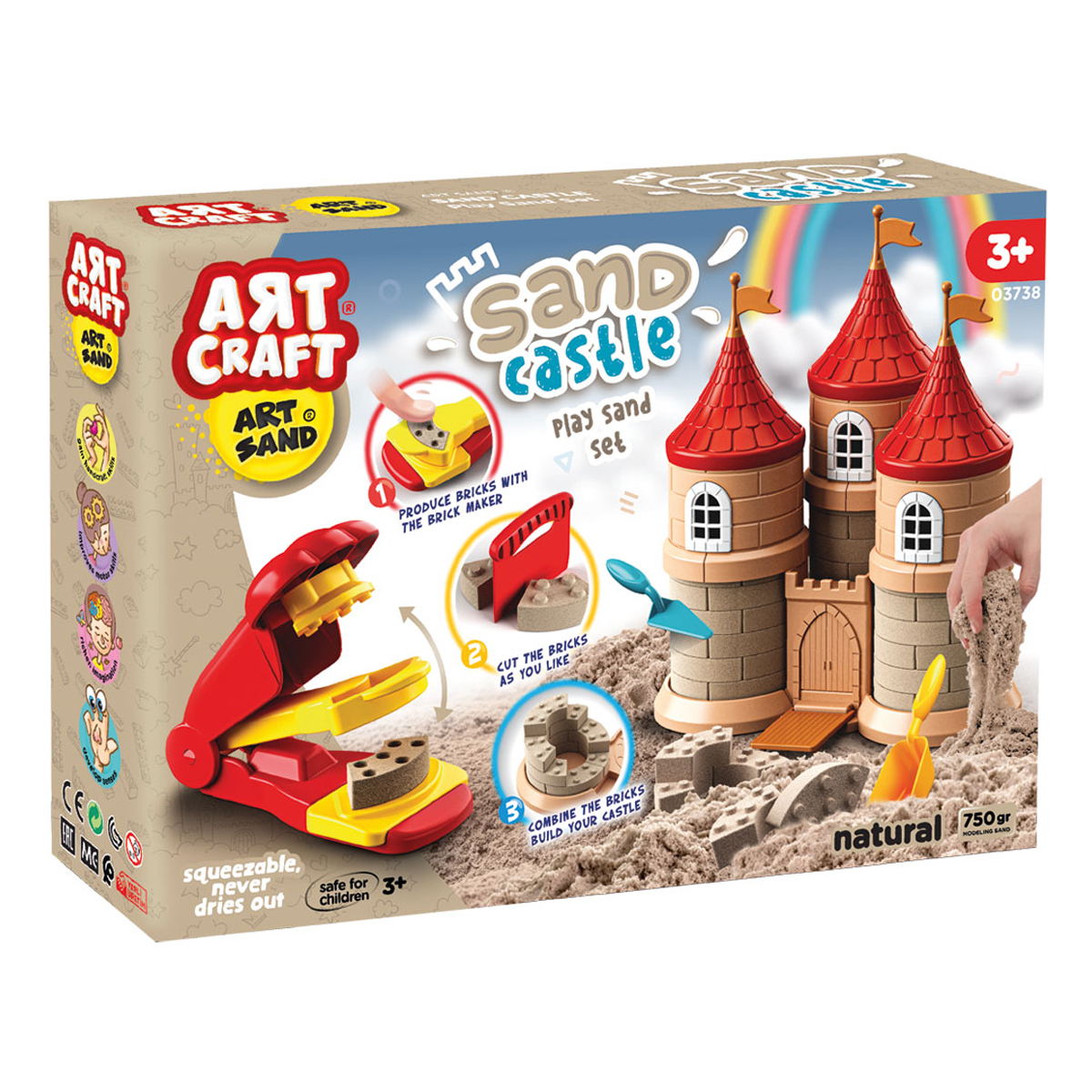 Кинетический песок ART SAND - фото 4