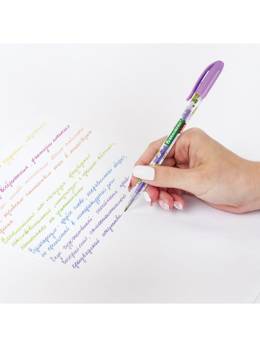 Ручка гелевая Brauberg 36 шт. - фото 11