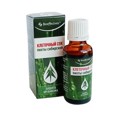 Клеточный сок BioEffectives пихты сибирской 30мл