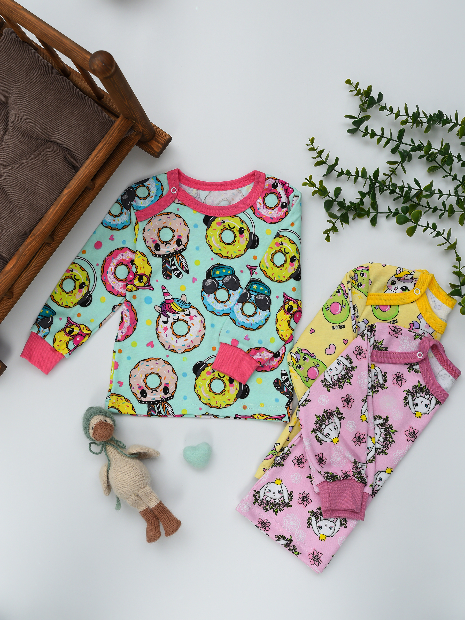 Кофточка 3 шт IVANOVO KIDS К-005девочка - фото 8