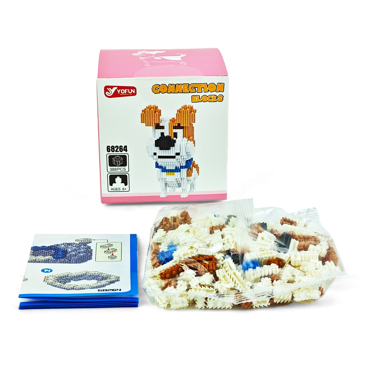 Конструктор Собака 388 дет. - фото 2