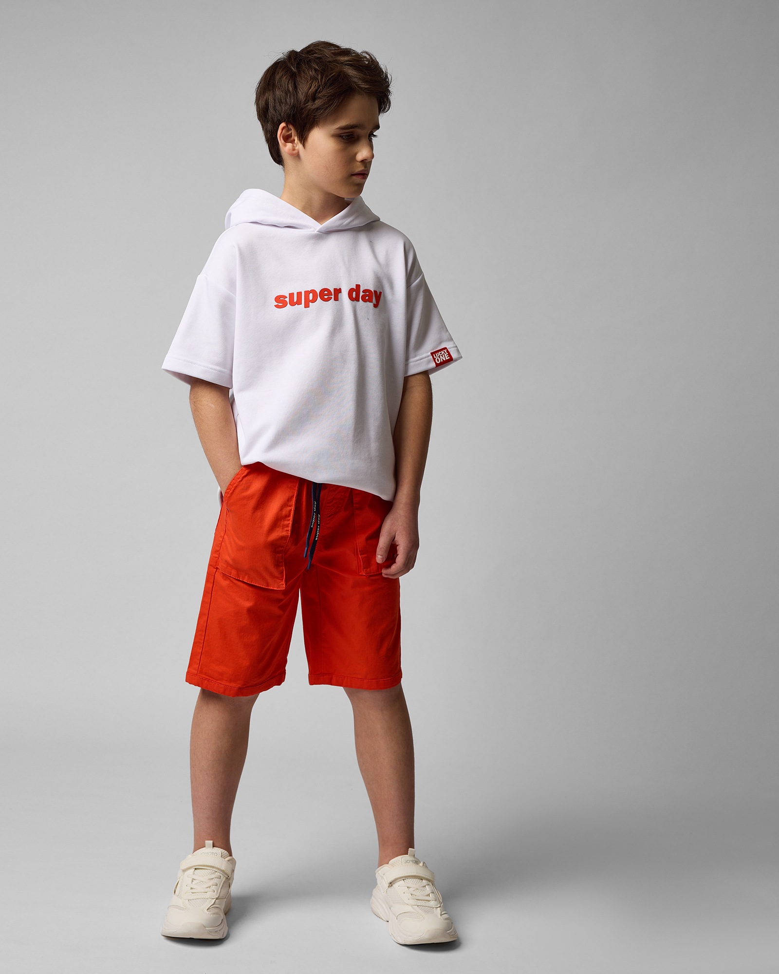 Изображение товара Шорты Futurino Fashion для мальчика с накладными карманами