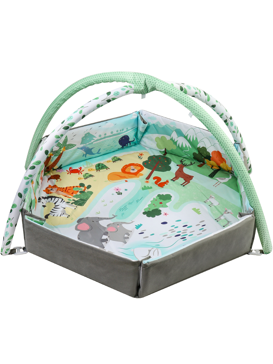 Коврик Рыжий кот с дугами, трансформер - фото 9