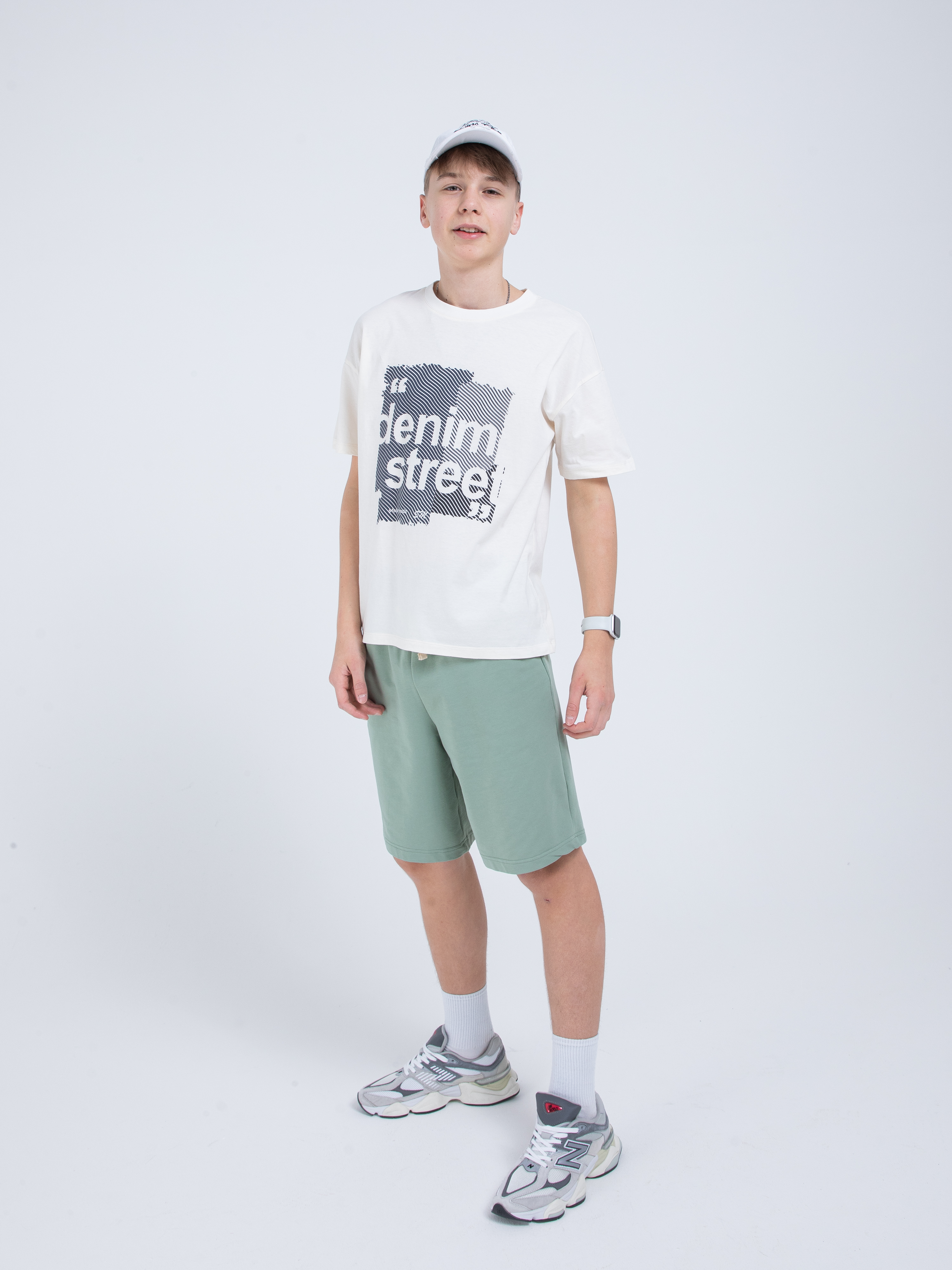 Футболка STELLA MODA 11214_молочный - фото 14