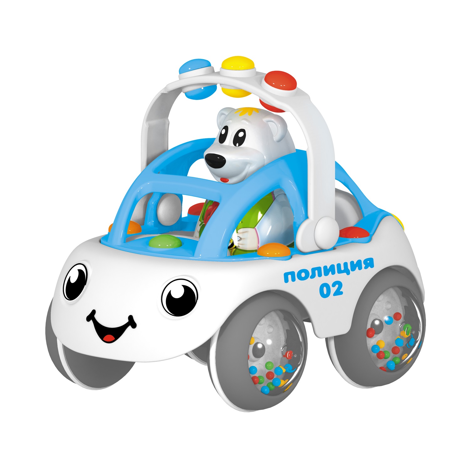 Полицейская машина STELLAR Машинка Пышка.Полиция - фото 1
