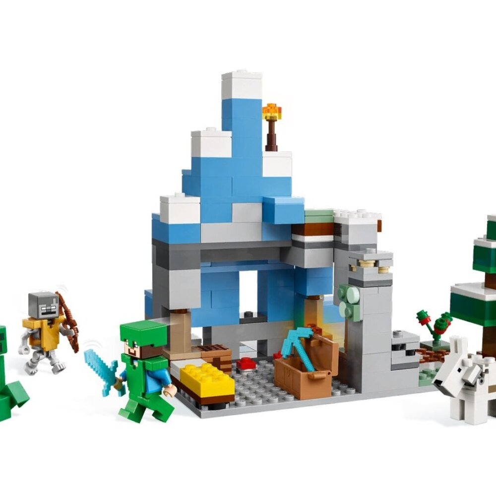 Конструктор LEGO Minecraft Ледяные вершины 21243 605 дет. - фото 4