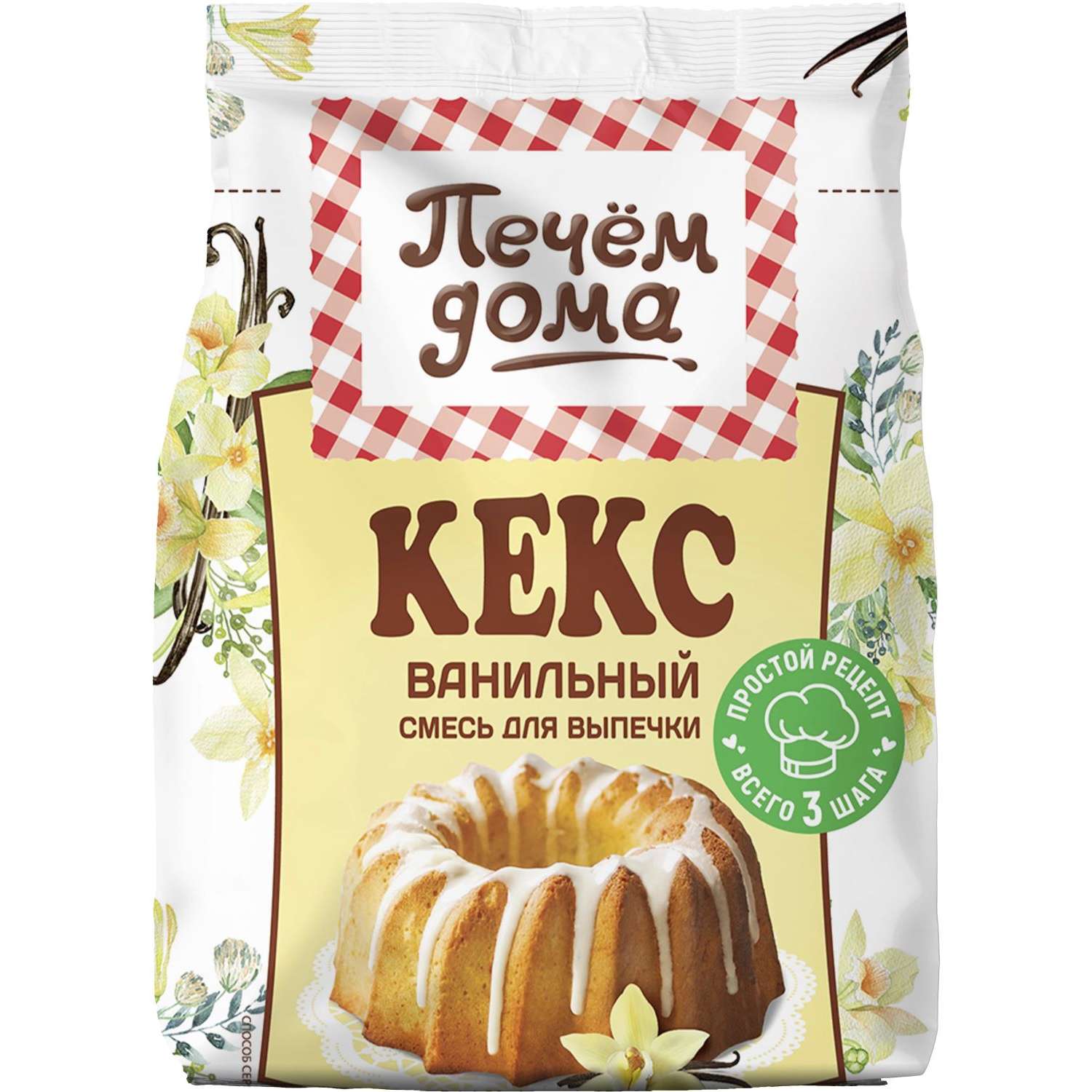 Кекс Печем Дома Ванильный 300г - фото 1