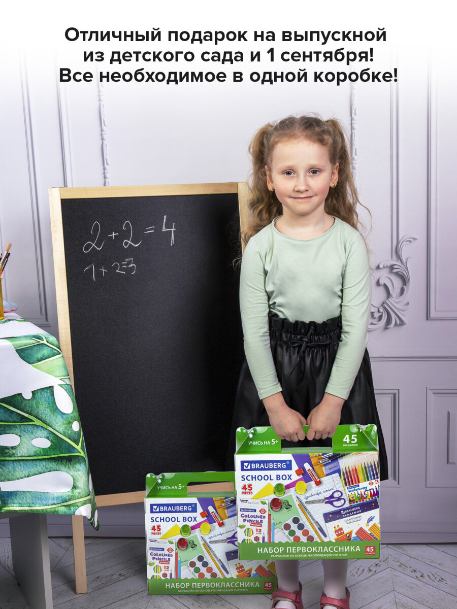 Набор школьника Brauberg 45 предм. - фото 9