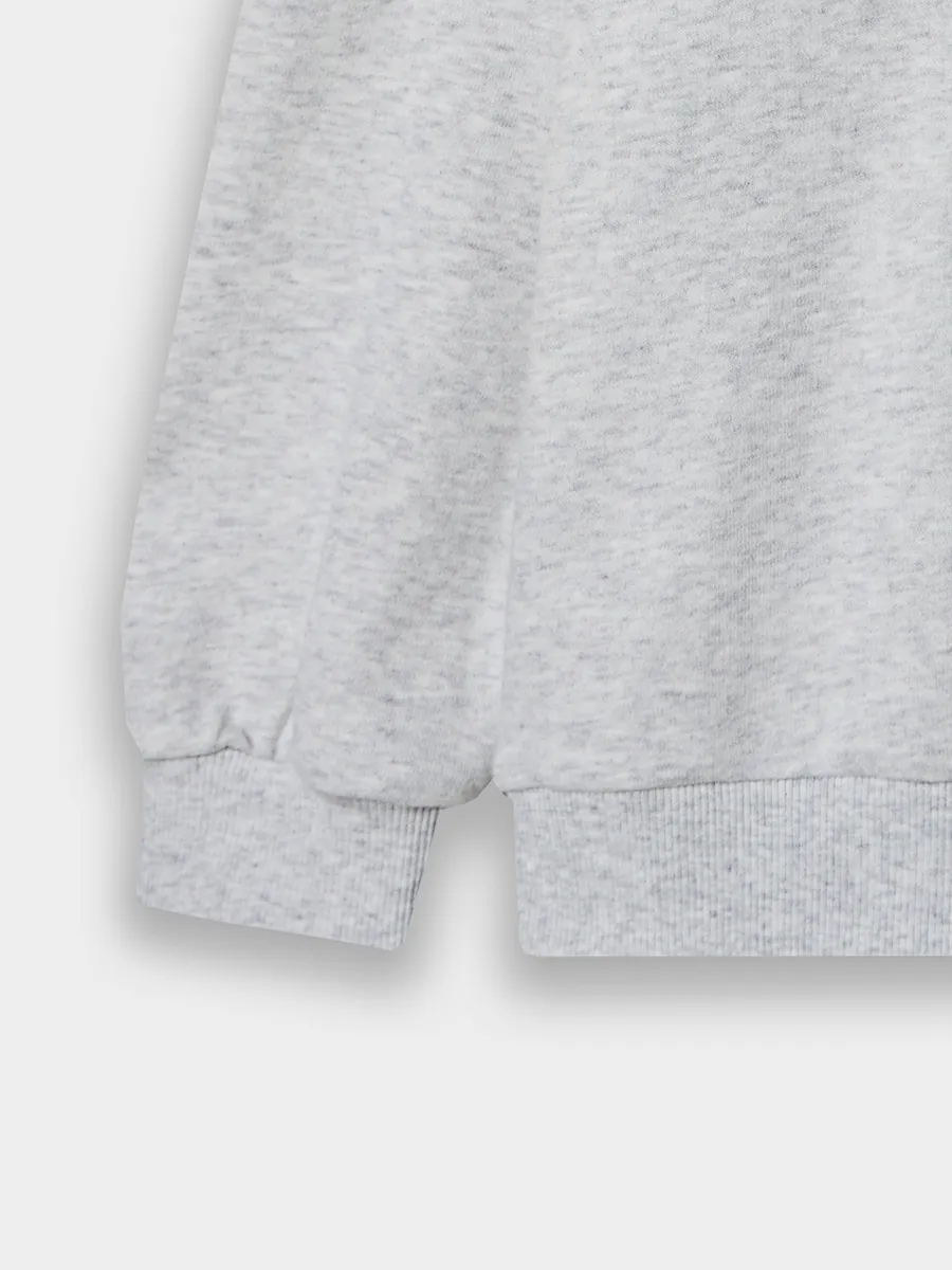 Свитшот Mark Formelle (Марк Формэль) 123447/серый меланж 4306-А +печать2 - фото 11