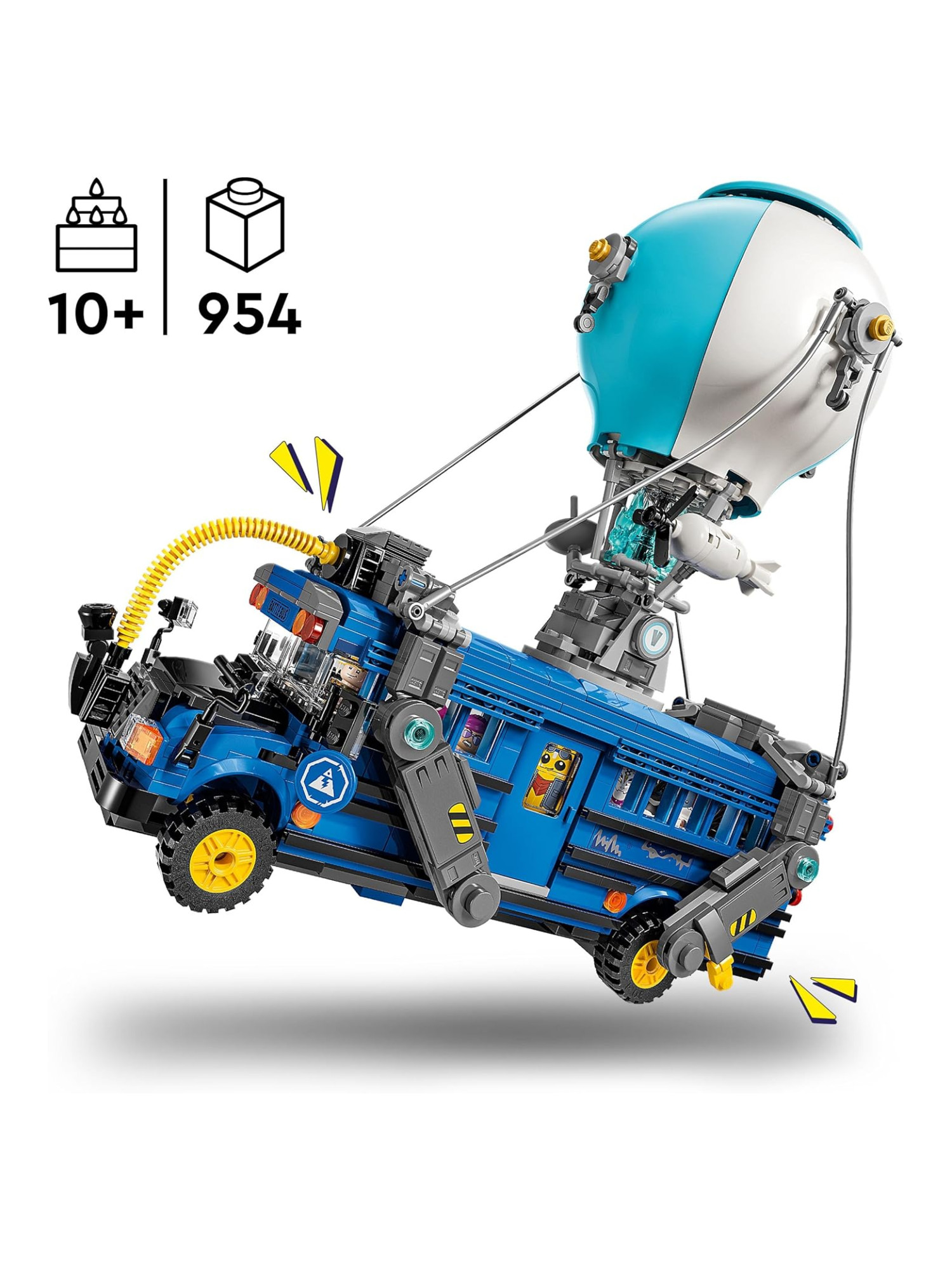 Конструктор LEGO Fortnite Битва на Боевом Автобусе 954 дет. - фото 5