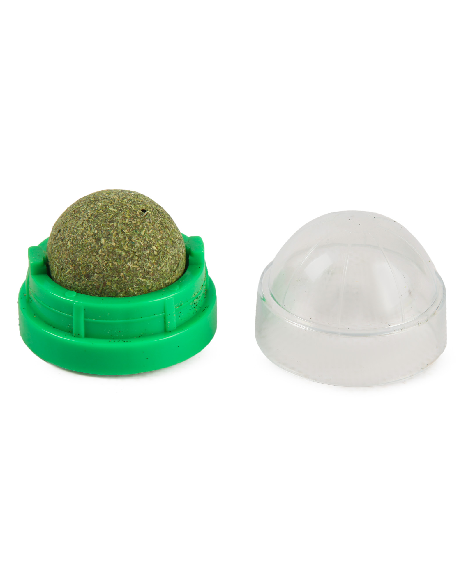 Игрушка для кошек Barbaks Мятный шар в пластике на липучке 4.5*5см в ассортименте - фото 7