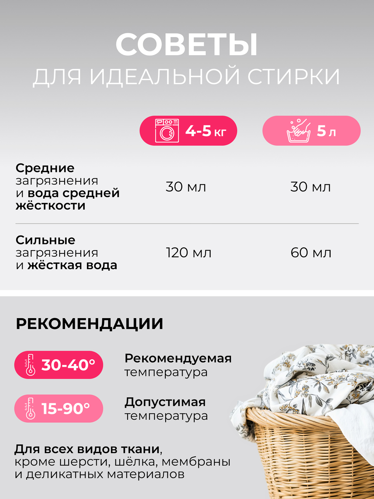 Гель для стирки Synergetic Универсальный 2.75 л - фото 8