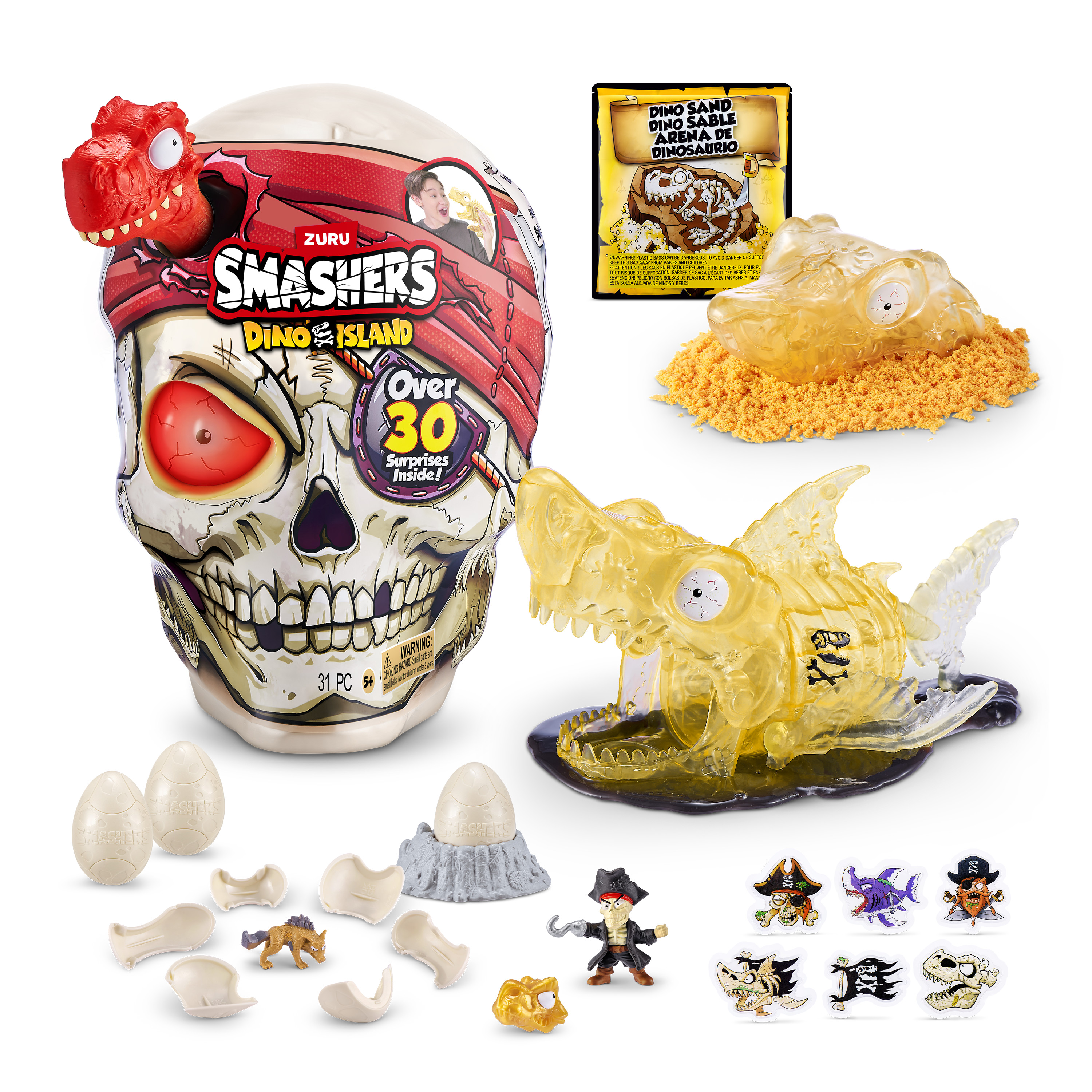 Игровой набор Zuru Smashers Гигантский череп - фото 14