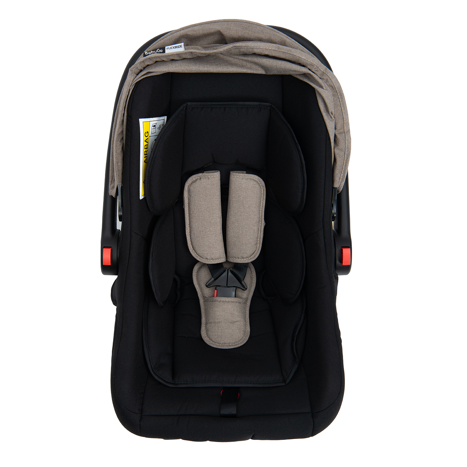 Коляска 3в1 BabyGo FlexiRide New бежевый - фото 22