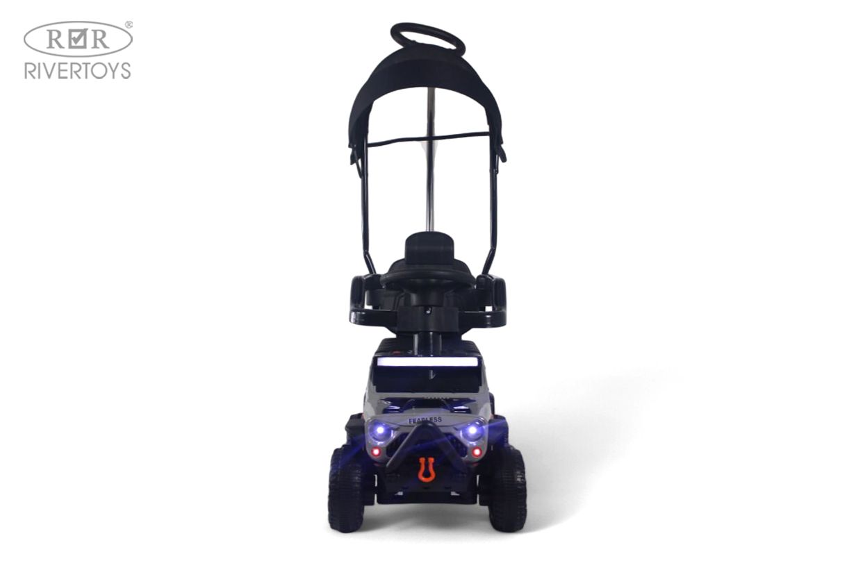 Электромобиль RIVERTOYS G009GG-GREY С пультом ДУ - фото 2