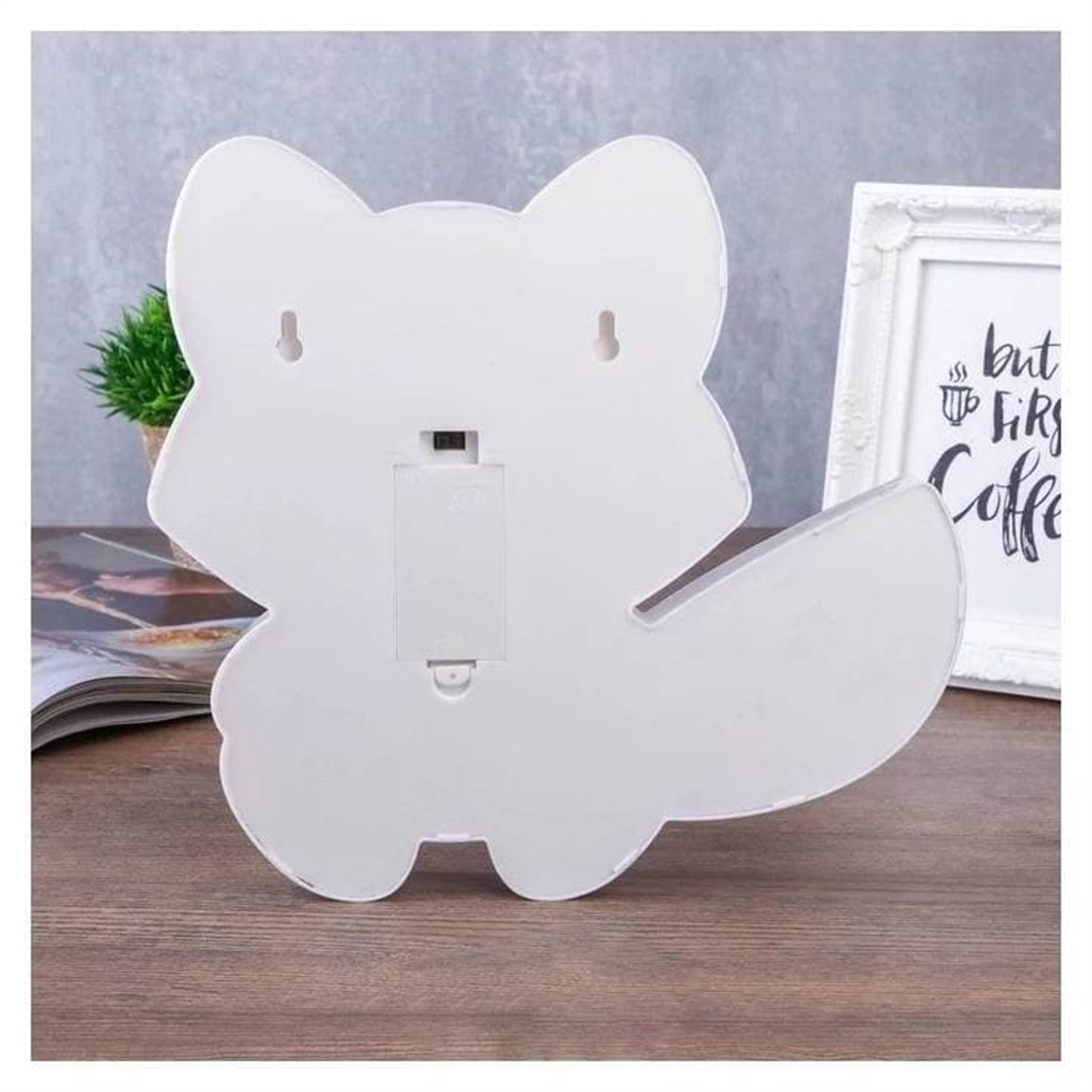 Ночник-светильник MINI-TOYS «Лисичка» 12*LED лампочек - фото 4
