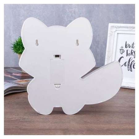 Ночник-светильник MINI-TOYS «Лисичка» 12*LED лампочек