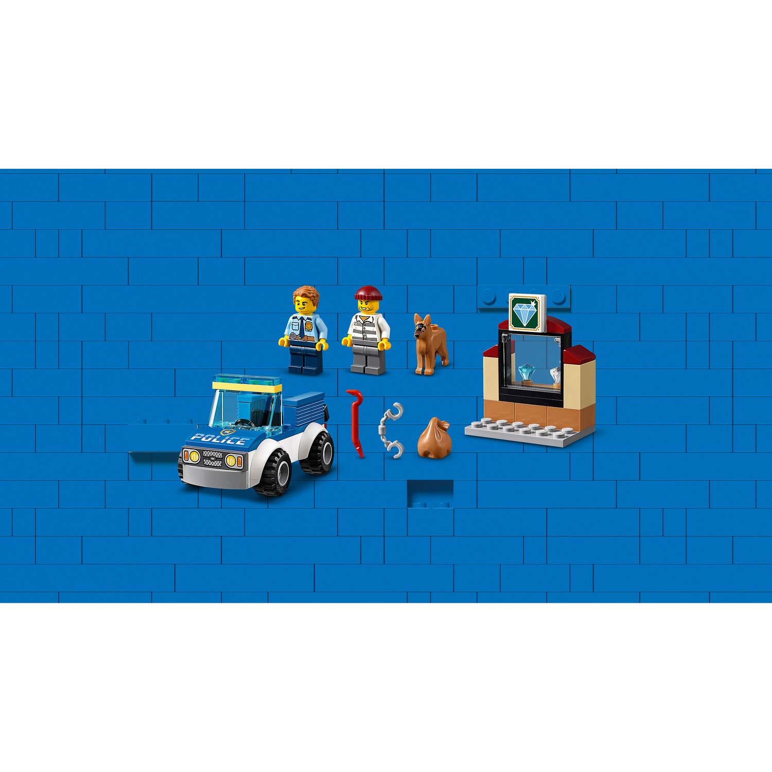 Конструктор LEGO City Police Отряд с собакой - фото 4