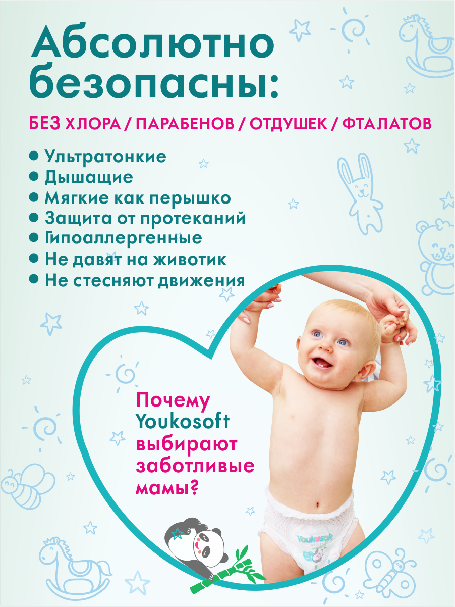 Трусики Youkosoft XXL 32 шт. - фото 3